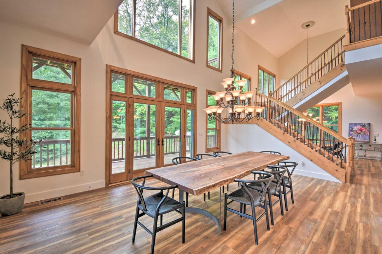 Expansive Home On 16 Acres With Smoky Mountain Views Murphy Dış mekan fotoğraf