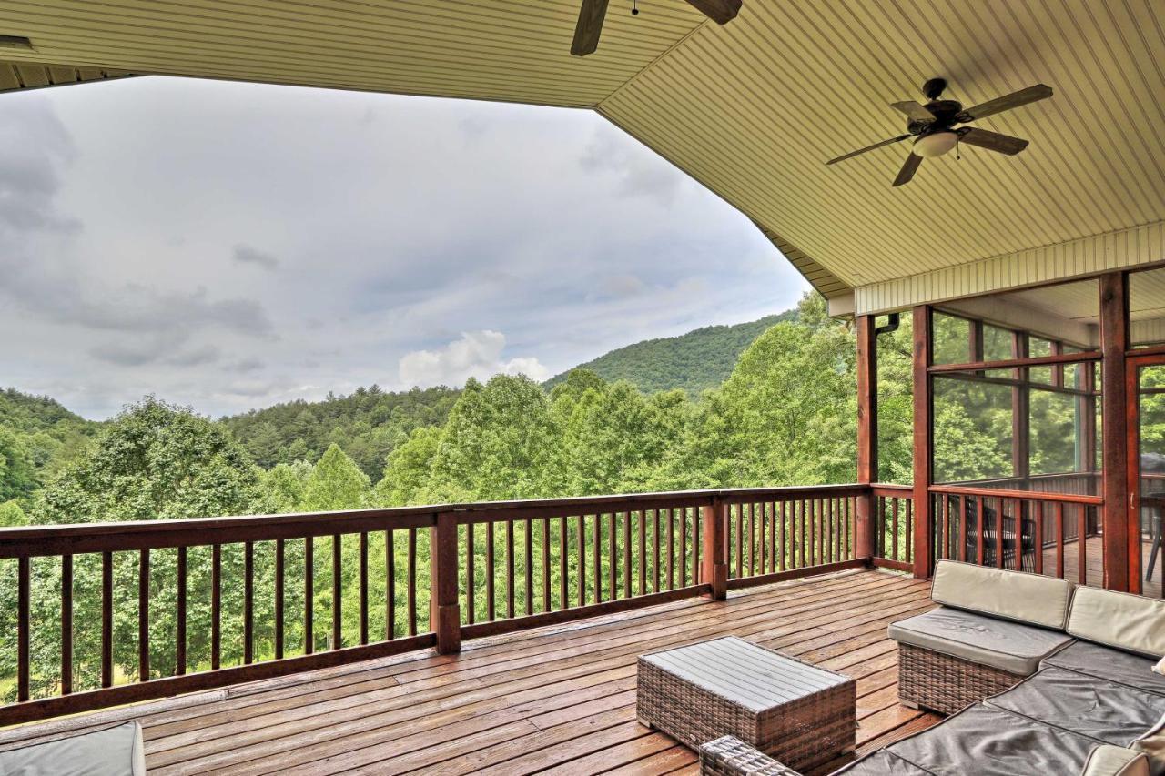 Expansive Home On 16 Acres With Smoky Mountain Views Murphy Dış mekan fotoğraf