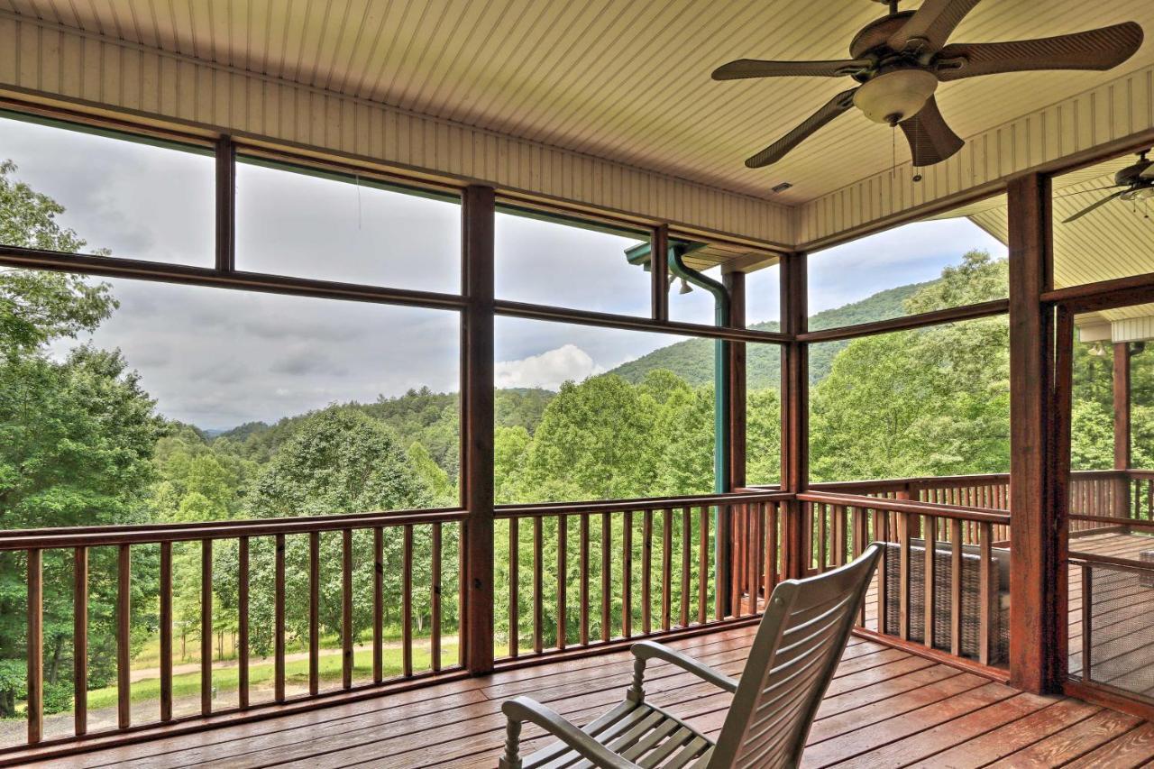 Expansive Home On 16 Acres With Smoky Mountain Views Murphy Dış mekan fotoğraf