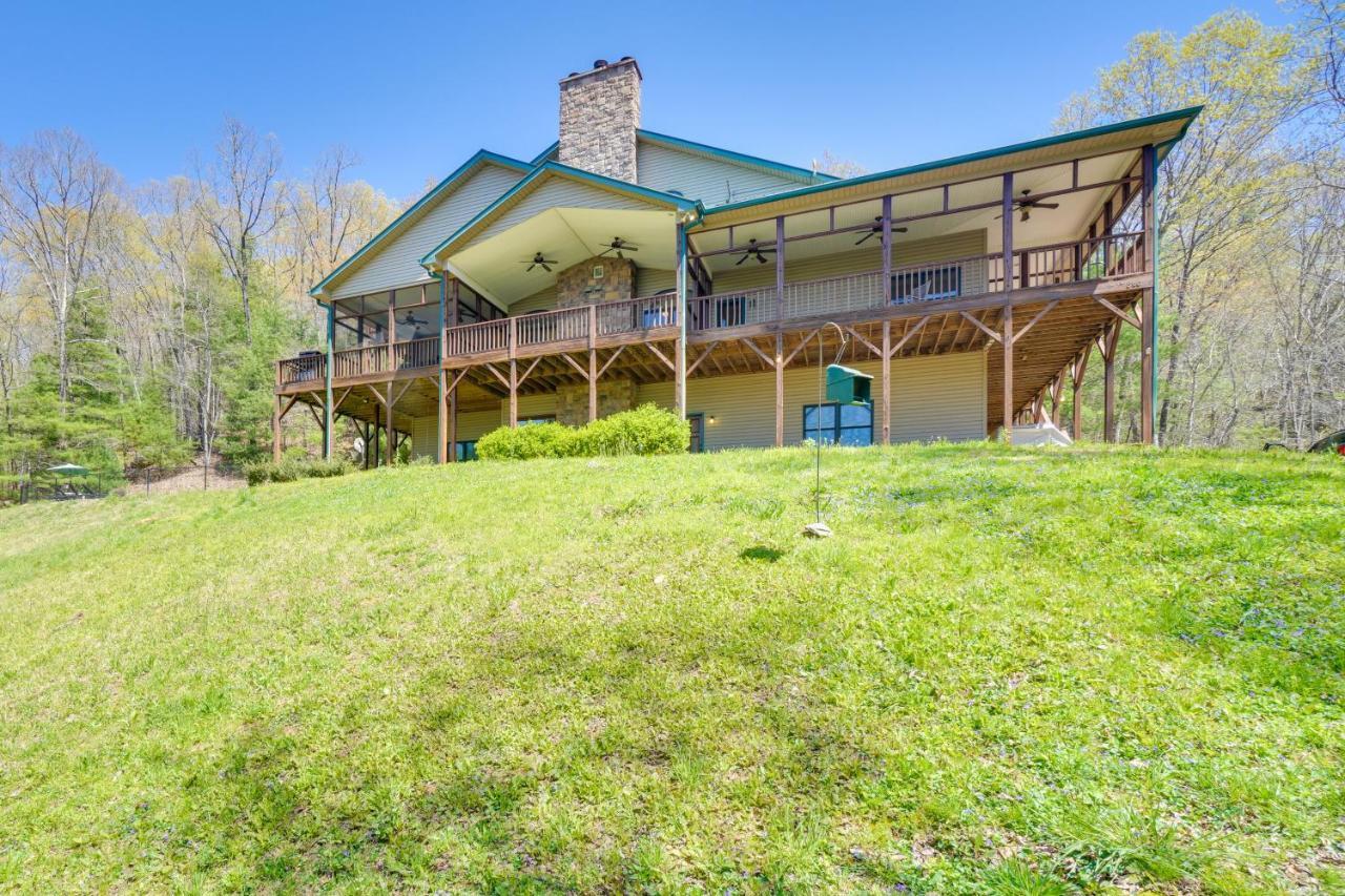 Expansive Home On 16 Acres With Smoky Mountain Views Murphy Dış mekan fotoğraf